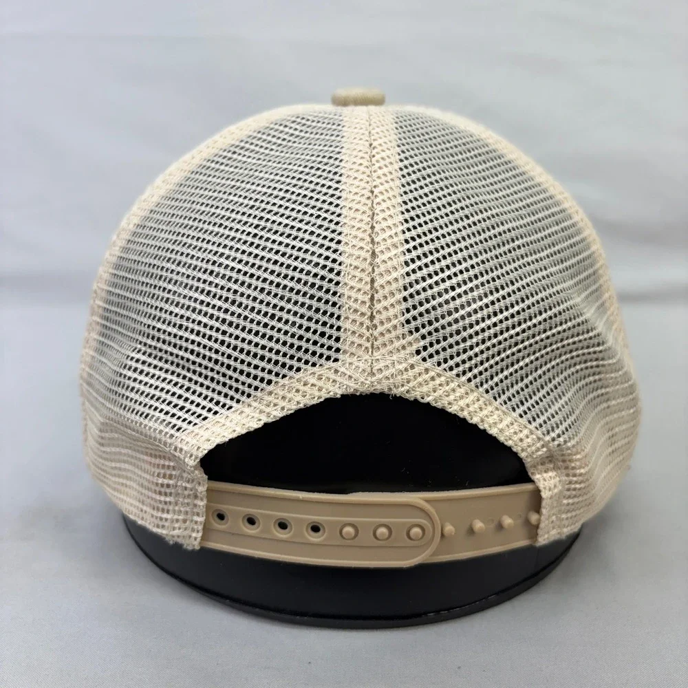 Men of Faith Christian Cross Crown of Thorns Distressed Trucker Hat Snapback